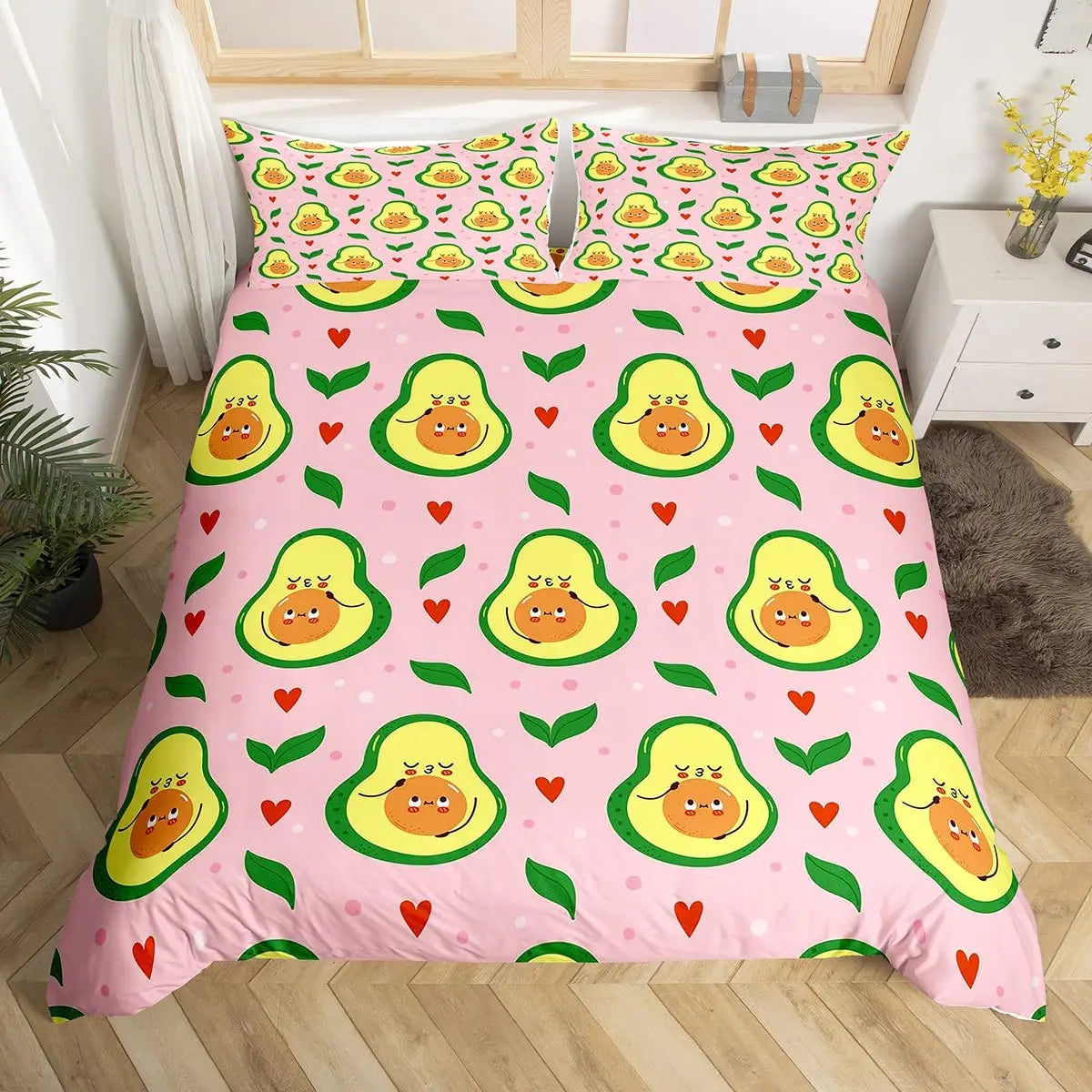 Premium Avocados Duvet Cover