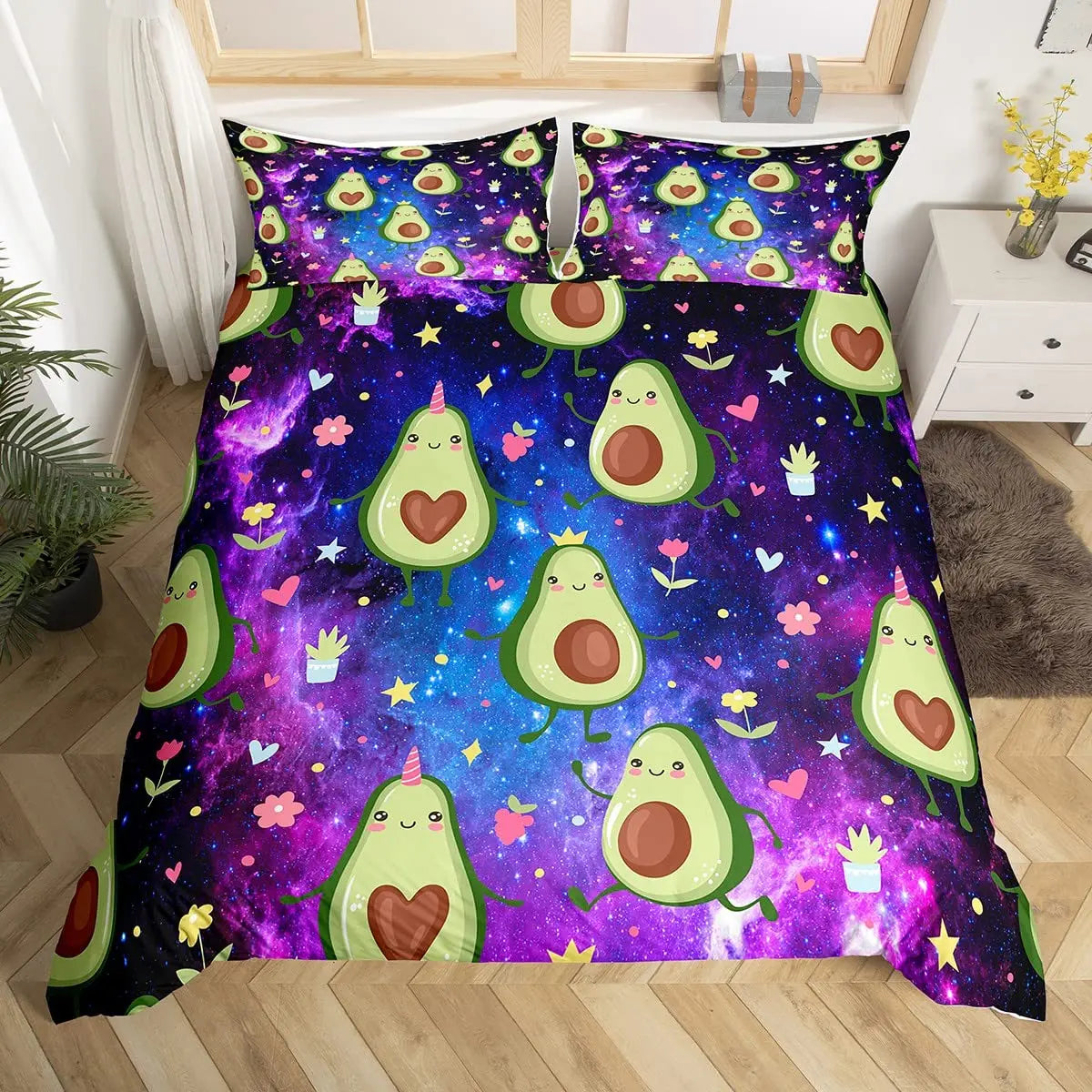 Image of Premium Avocados Duvet Cover