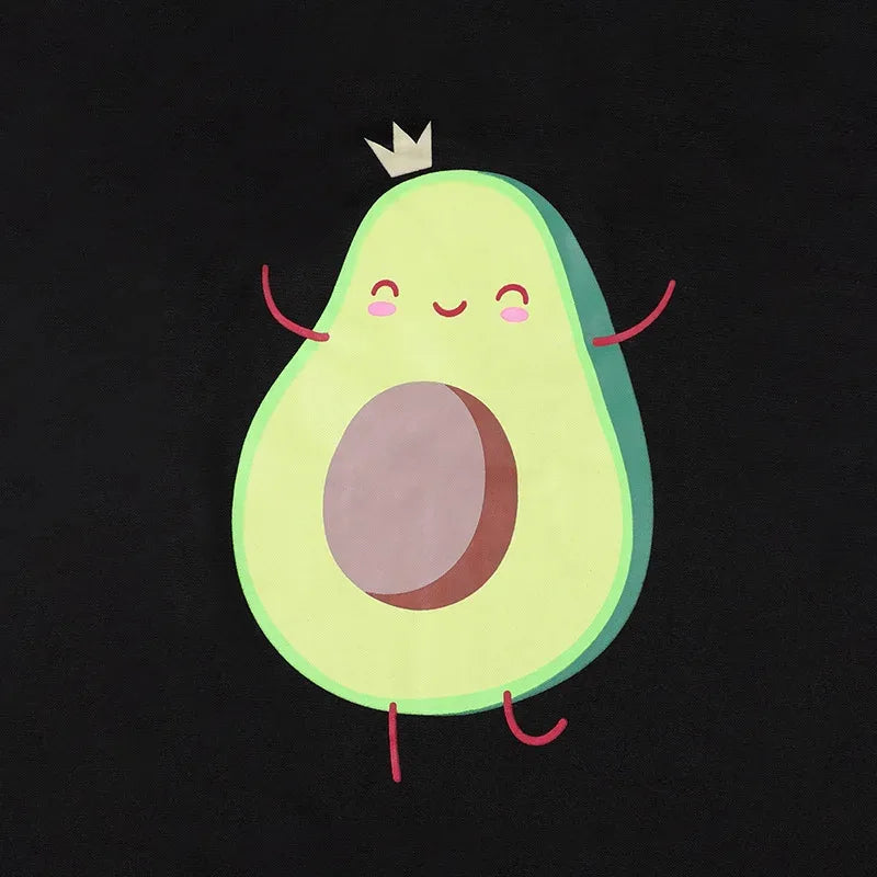 Image of Avocado King Black Pajamas
