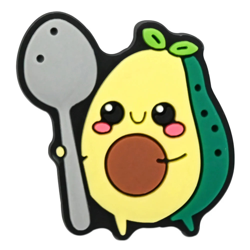 Zuecos Pines-Charms de Aguacates