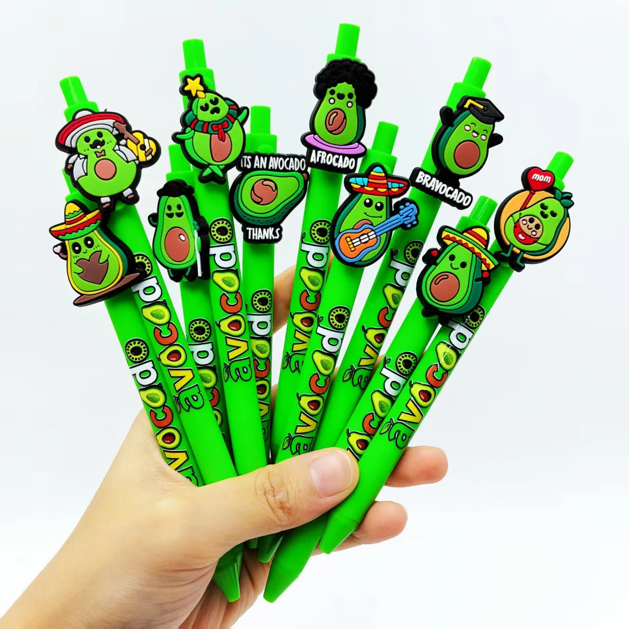 Pack of 10 Avocado Pens