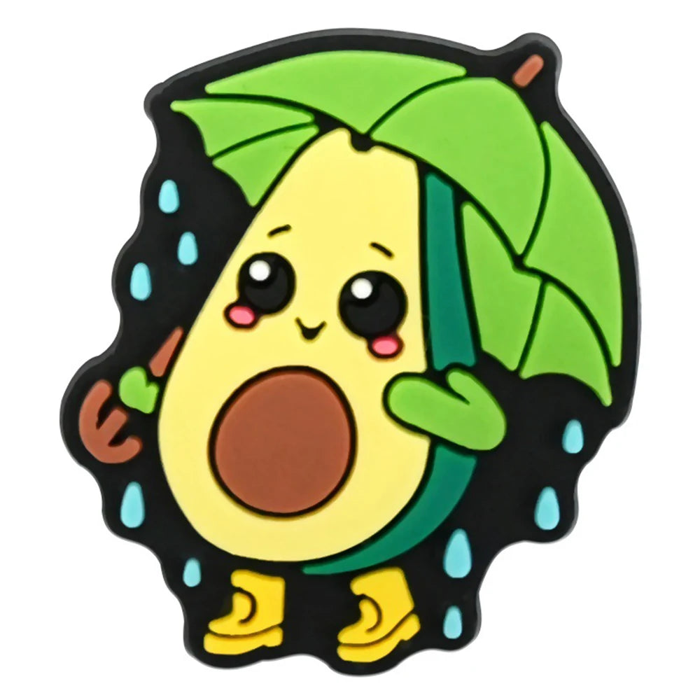 Zuecos Pines-Charms de Aguacates