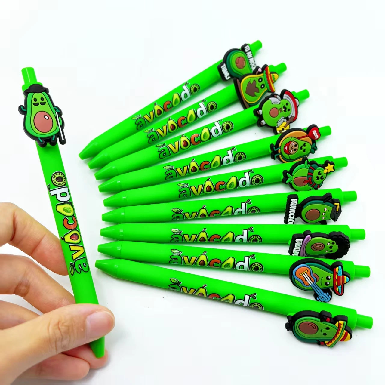 Pack of 10 Avocado Pens