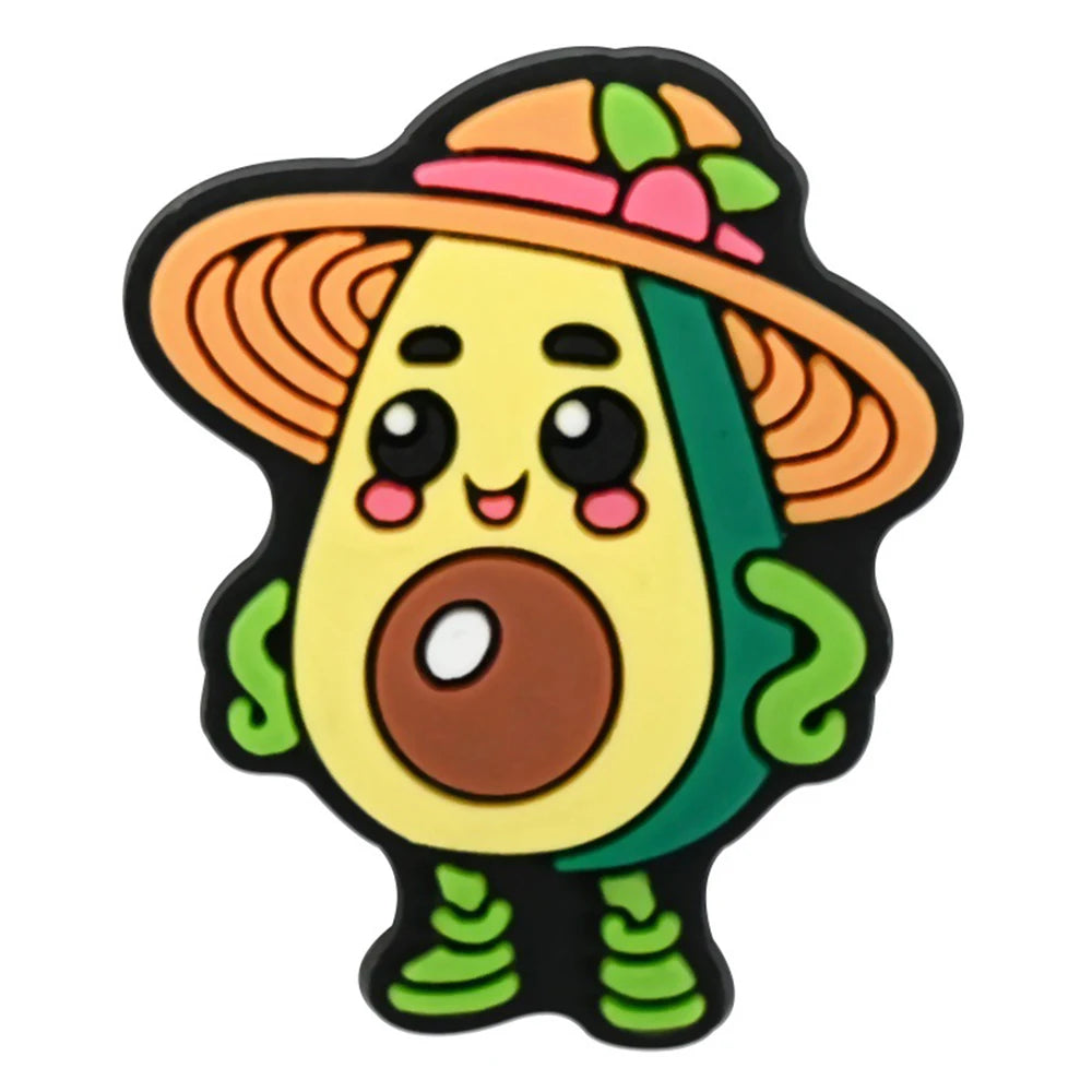 Zuecos Pines-Charms de Aguacates