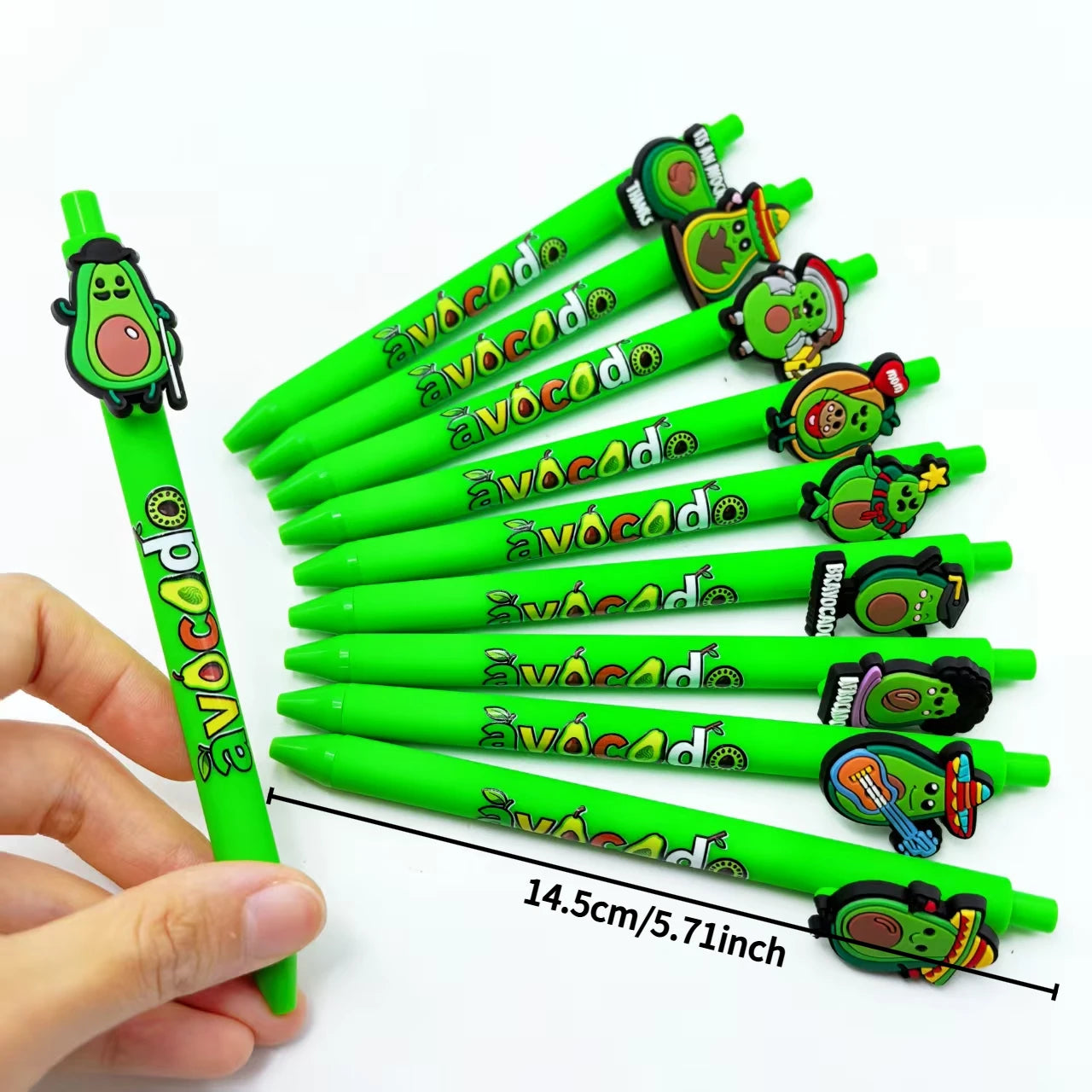 Pack of 10 Avocado Pens