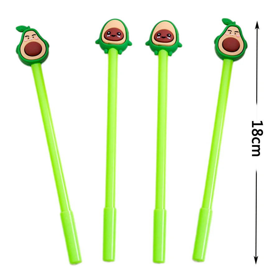 Image of 4 Funny Avocado Pens