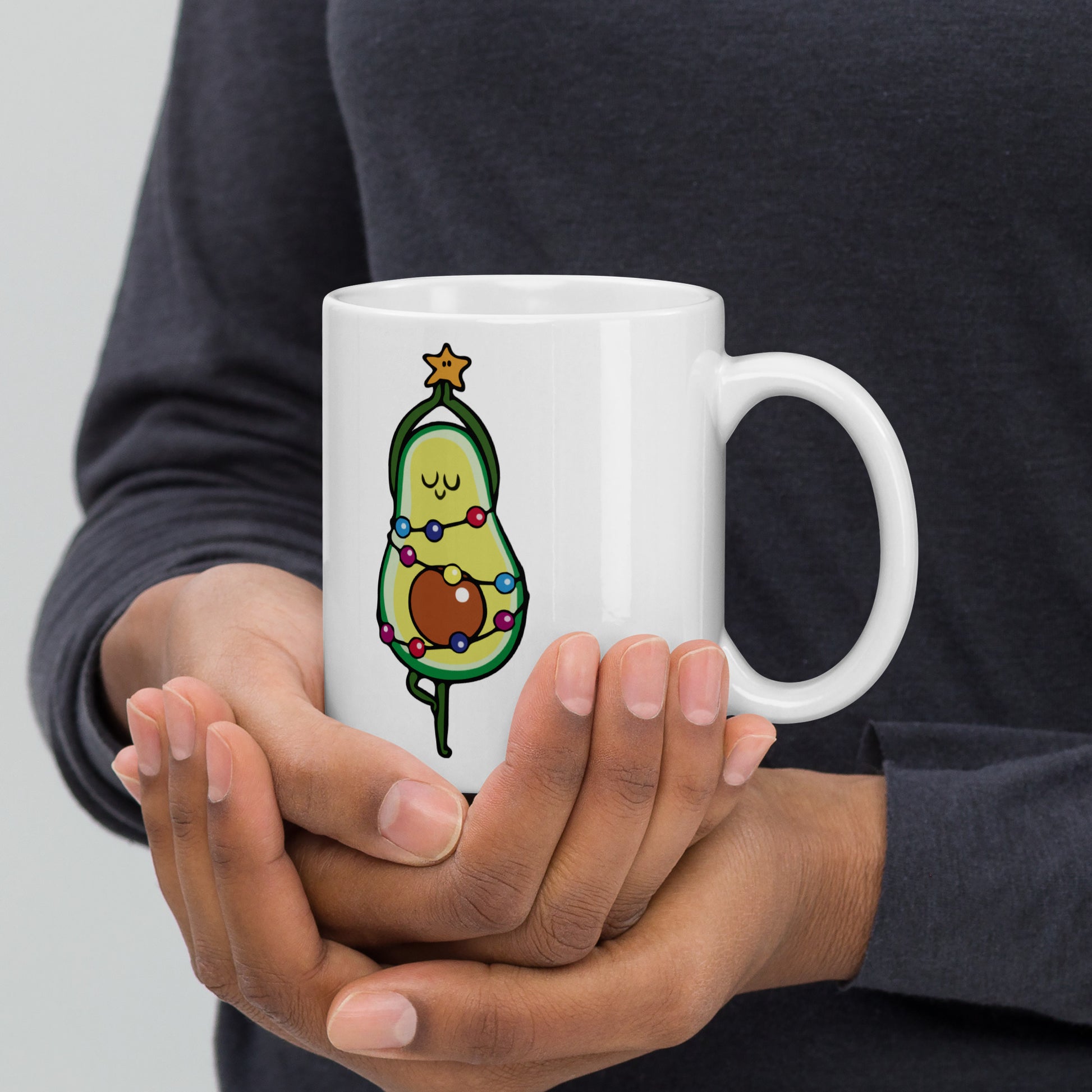 Christmas Avocado Mug