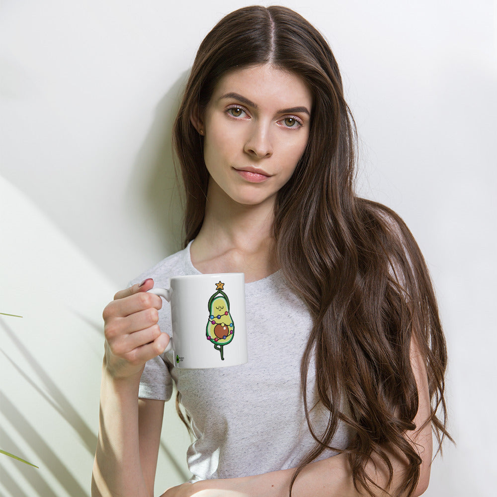Christmas Avocado Mug