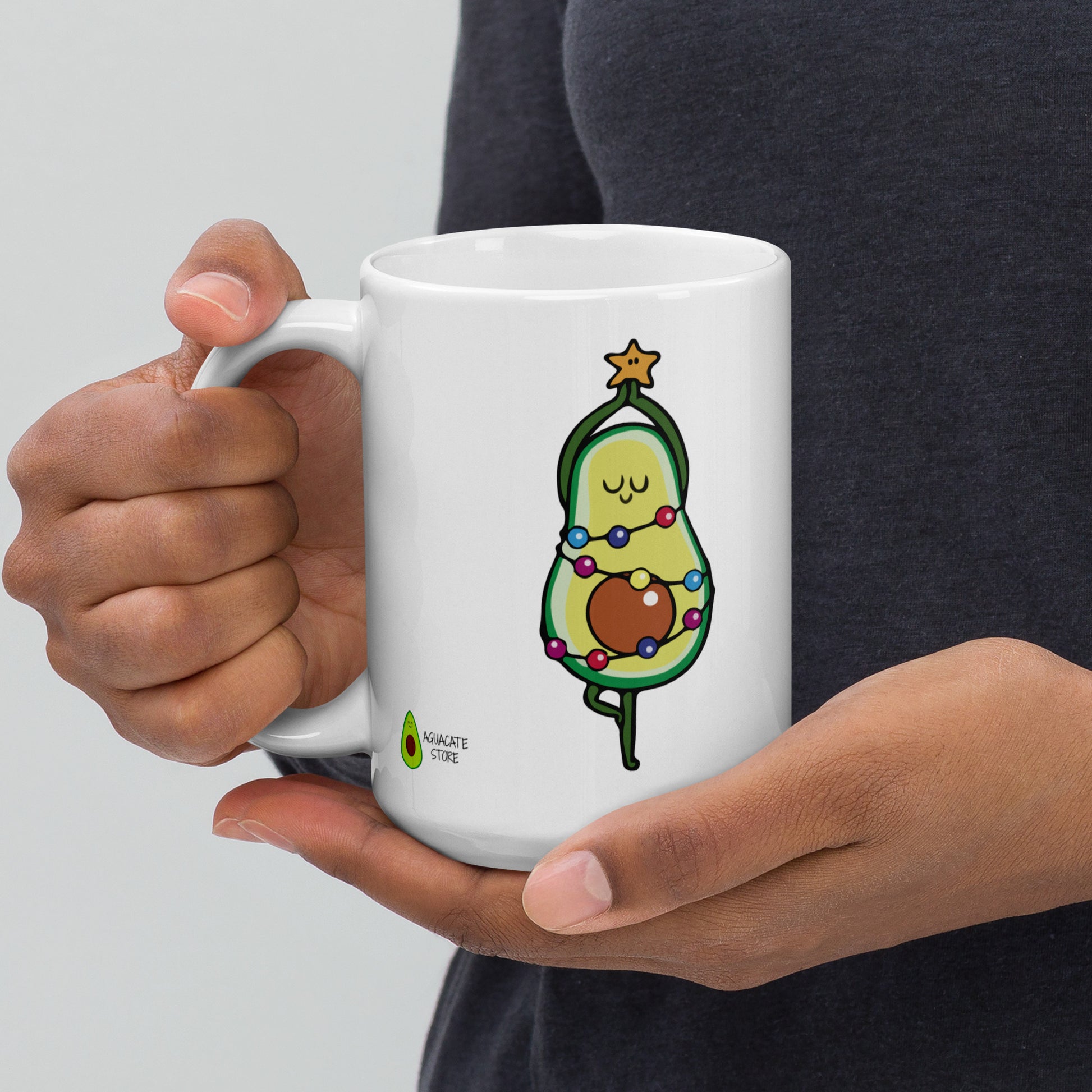 Christmas Avocado Mug