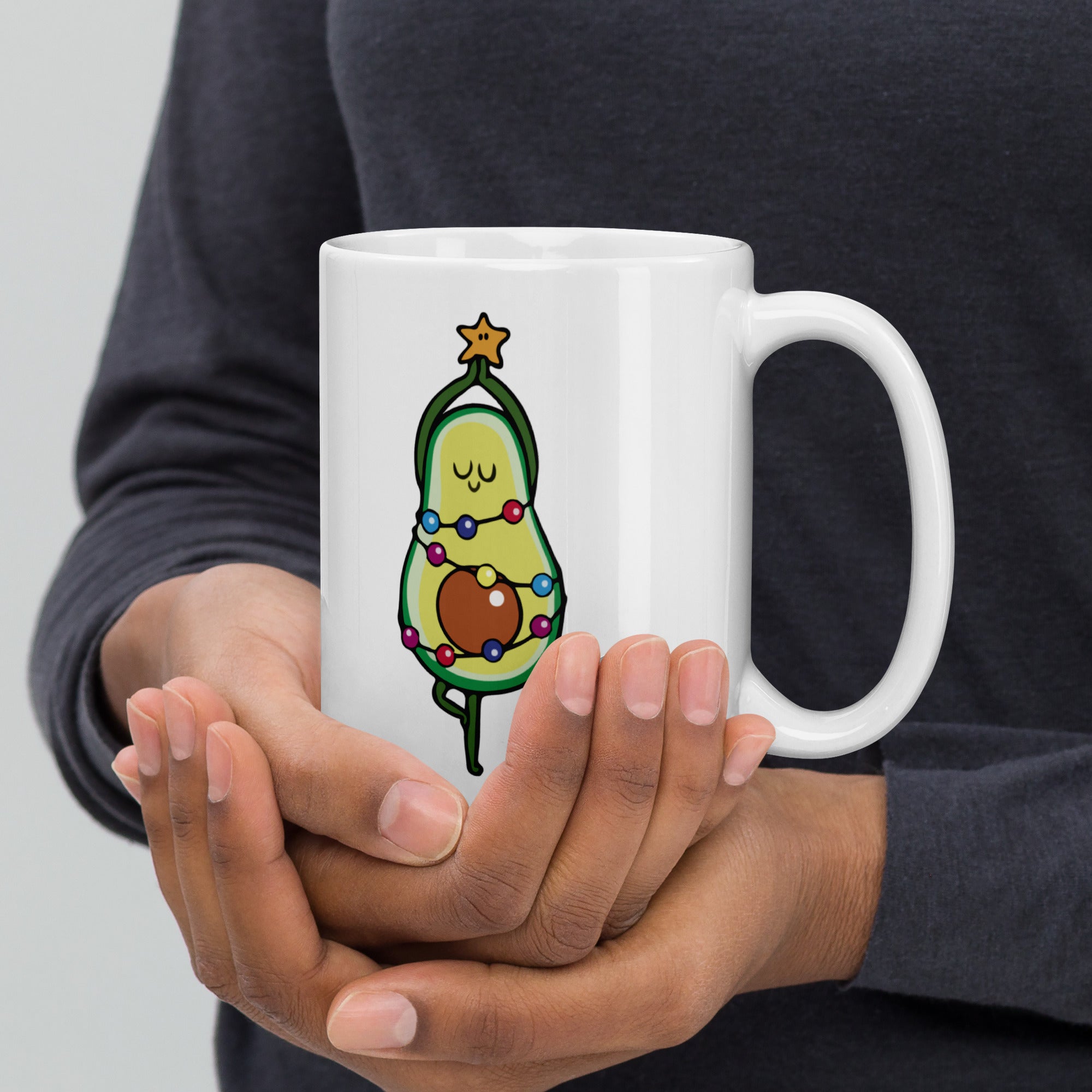 Image of Christmas Avocado Mug