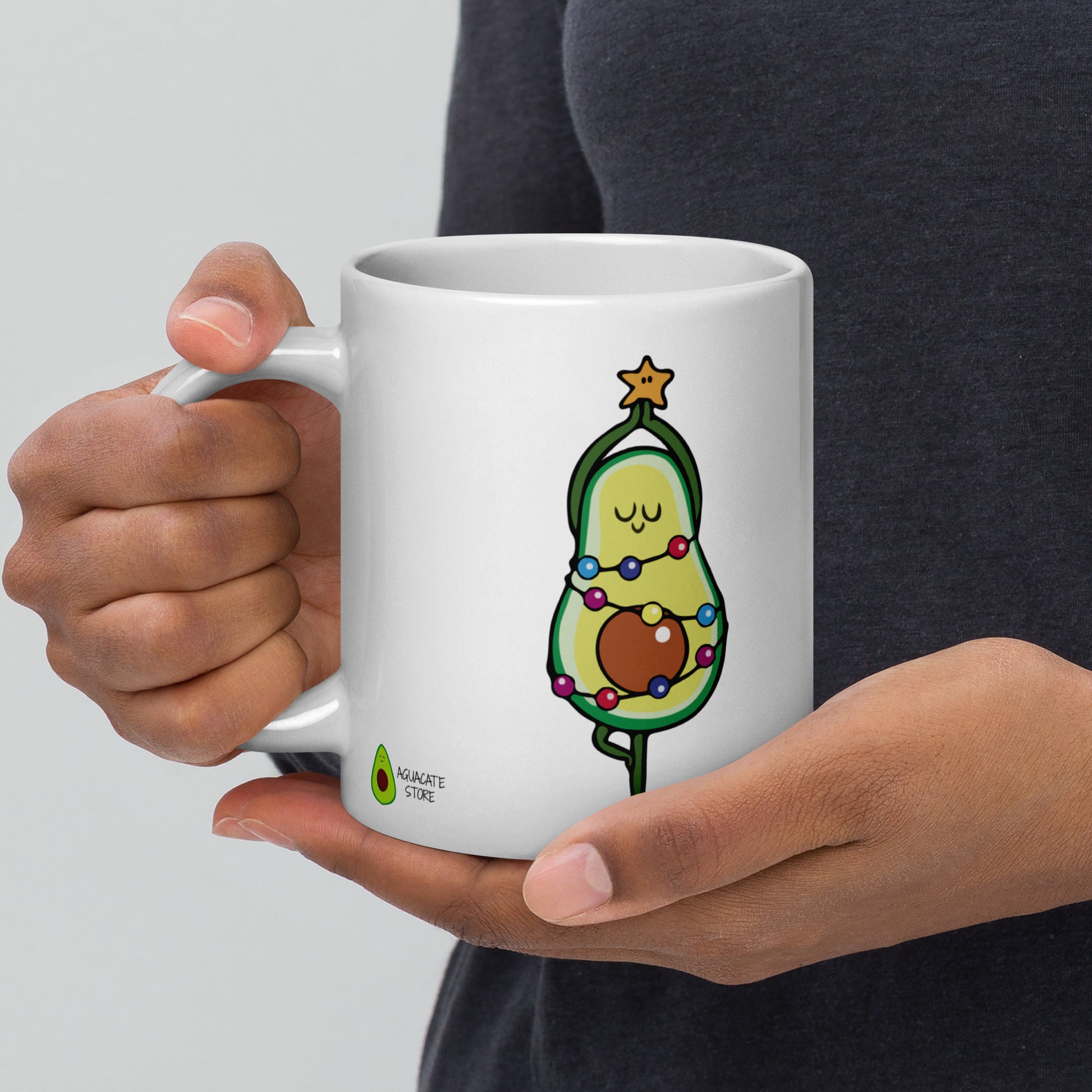Christmas Avocado Mug