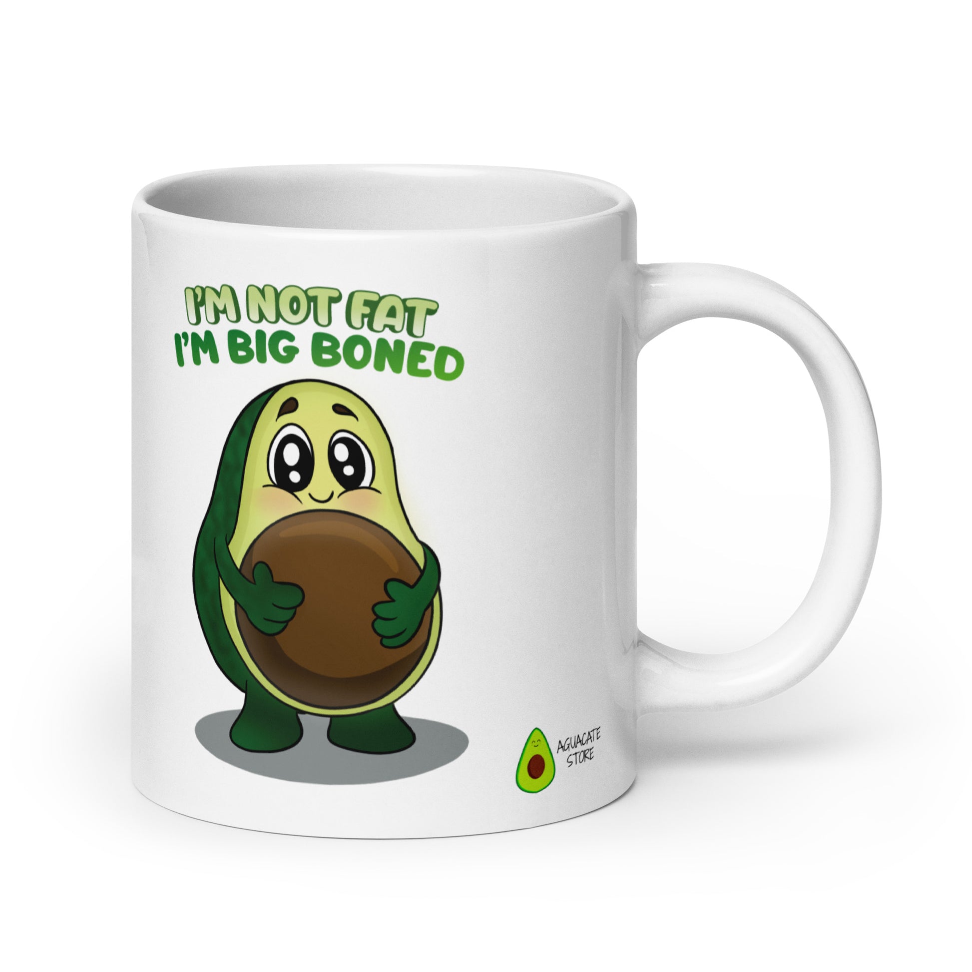 Big Boned Avocado Mug