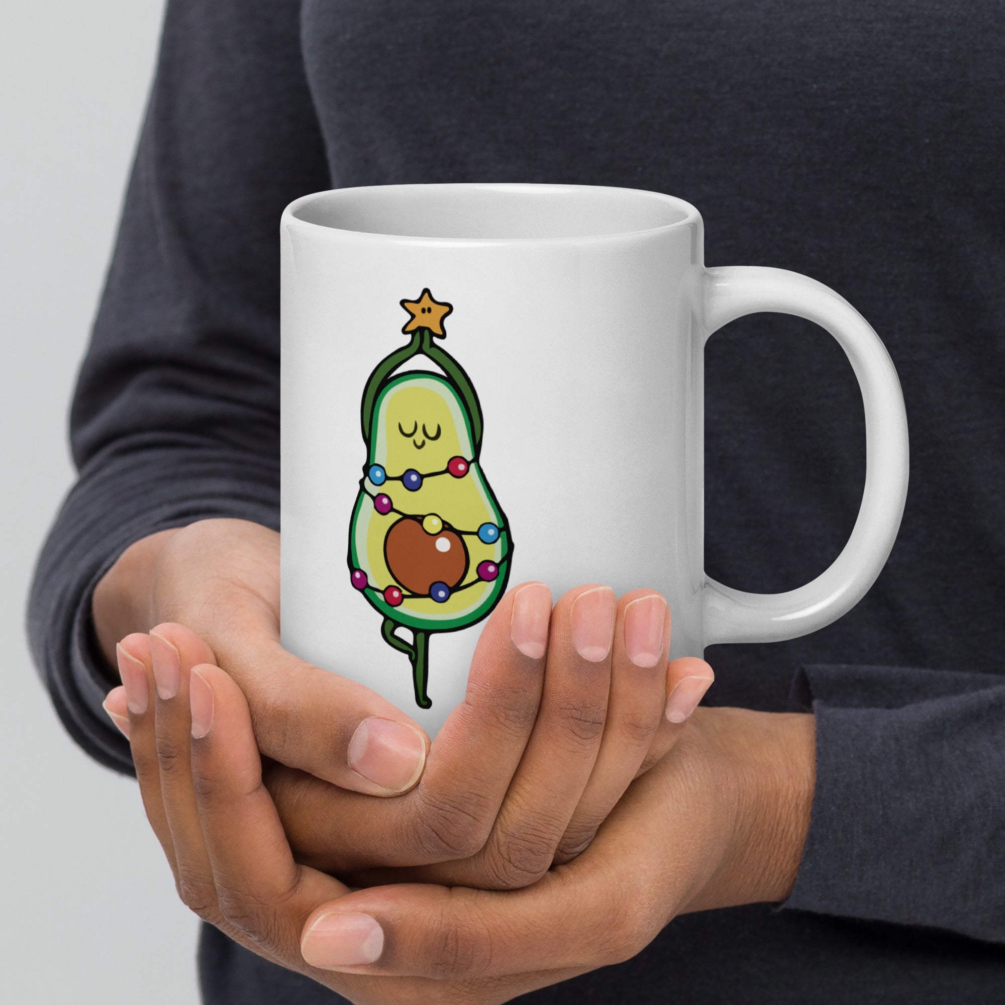 Image of Christmas Avocado Mug