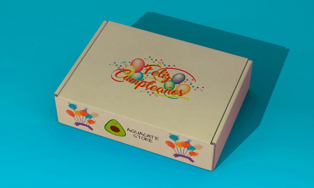 caja cumpleaños